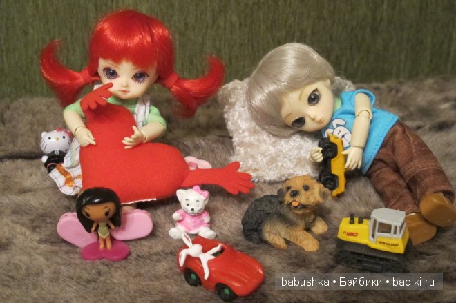 Дочкины малыши - Balljointed doll Ai - глоксиния и нирембергия