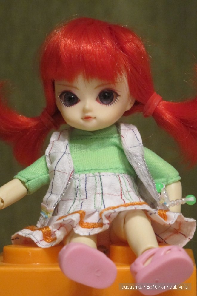 Дочкины малыши - Balljointed doll Ai - глоксиния и нирембергия (фото 2)