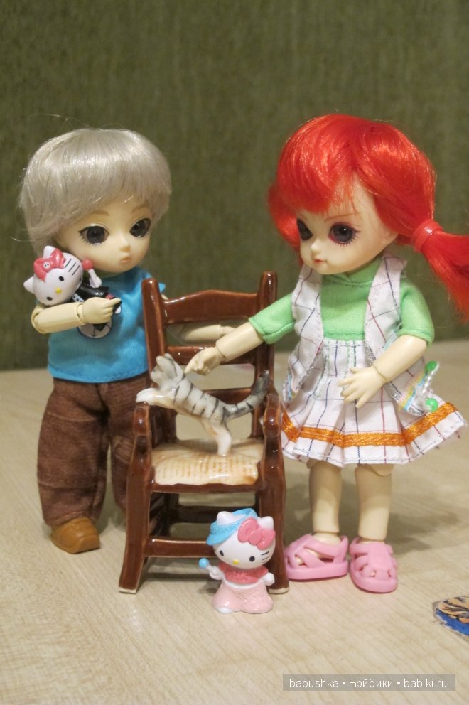 Дочкины малыши - Balljointed doll Ai - глоксиния и нирембергия (фото 4)