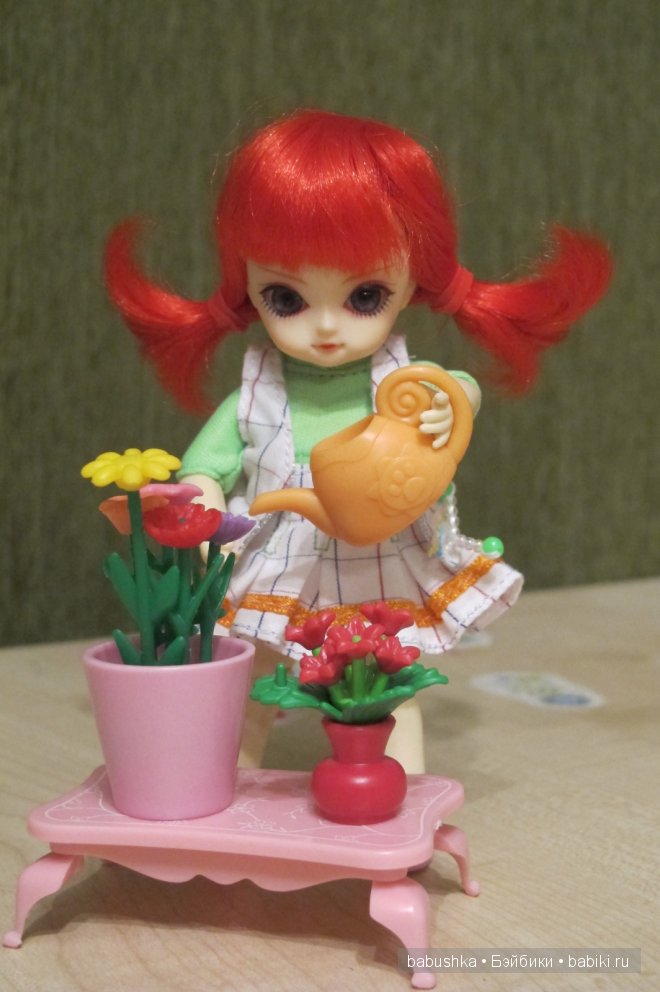 Дочкины малыши - Balljointed doll Ai - глоксиния и нирембергия