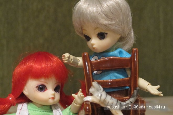 Дочкины малыши - Balljointed doll Ai - глоксиния и нирембергия (фото 7)