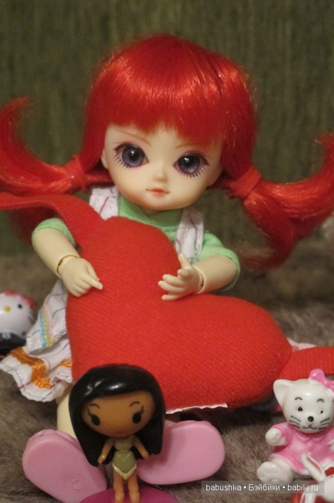 Дочкины малыши - Balljointed doll Ai - глоксиния и нирембергия