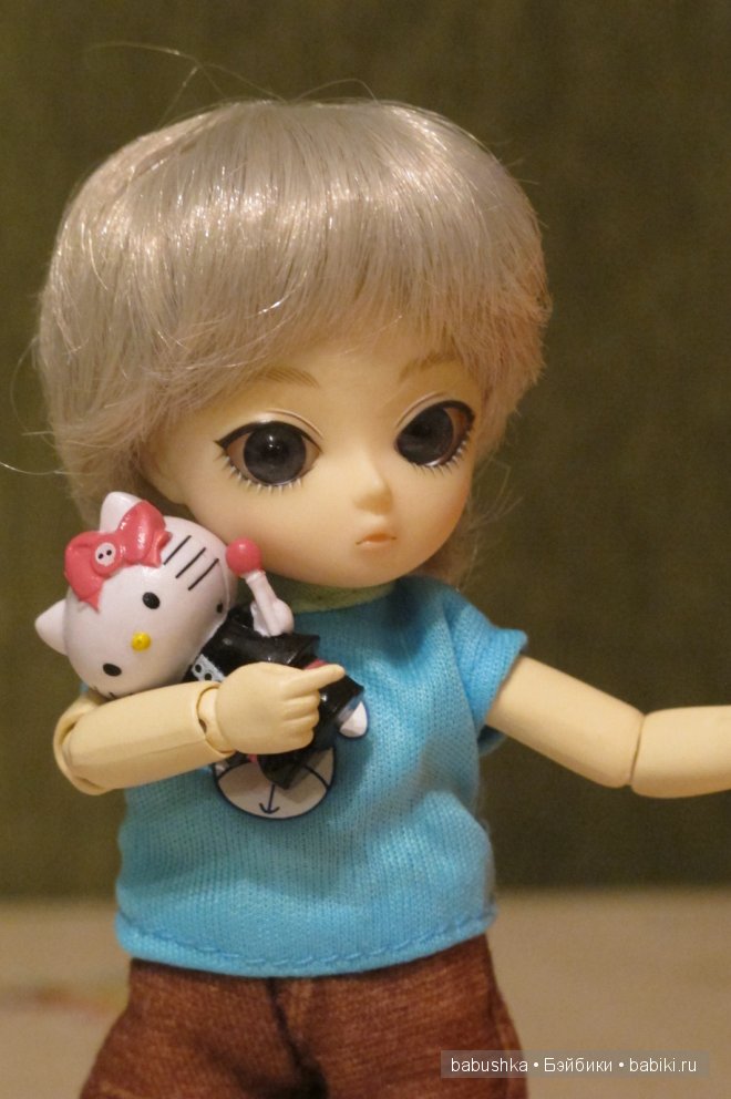 Дочкины малыши - Balljointed doll Ai - глоксиния и нирембергия (фото 3)