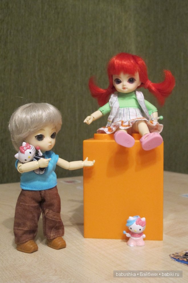 Дочкины малыши - Balljointed doll Ai - глоксиния и нирембергия