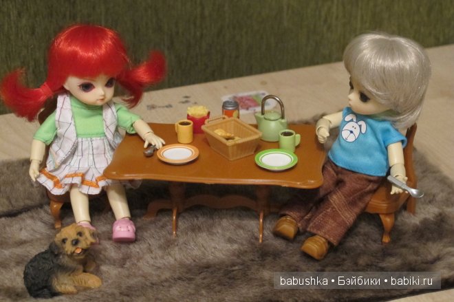 Дочкины малыши - Balljointed doll Ai - глоксиния и нирембергия (фото 8)