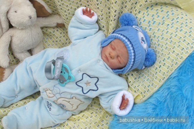 Воскресная прогулка - реборн Ромочка (фото 3)