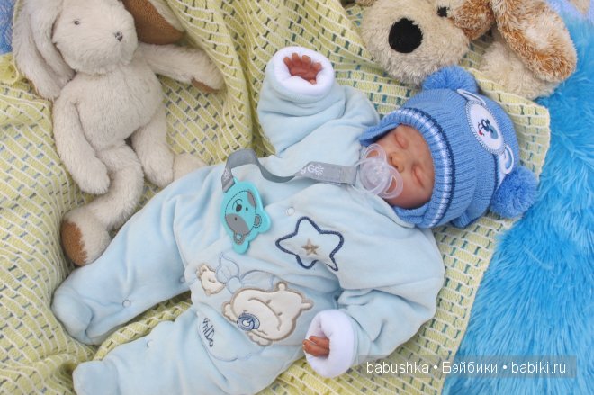 Воскресная прогулка - реборн Ромочка (фото 5)