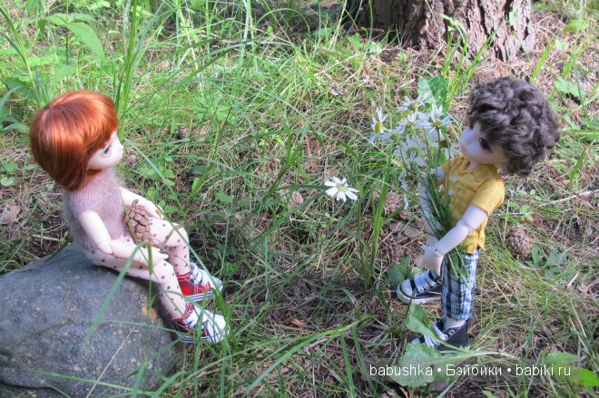 Поездка к Молли (кукла БЖД) на дачу