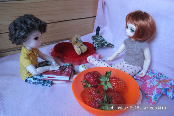 Поездка к Молли (кукла БЖД) на дачу