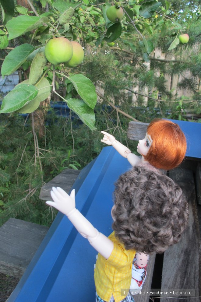 Поездка к Молли (кукла БЖД) на дачу