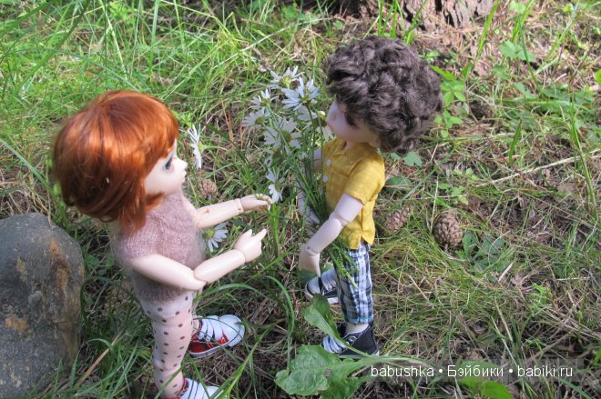 Поездка к Молли (кукла БЖД) на дачу