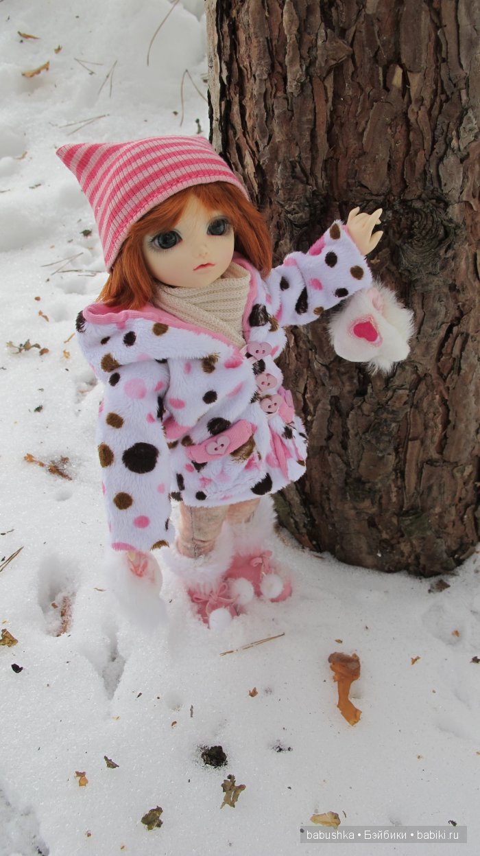 Зима. Просто фотографии Молли ( кукла бжд ) (фото 2)