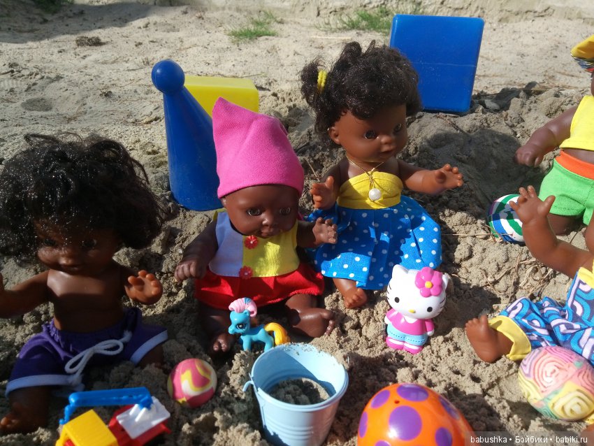 Игры в песочнице — Российские куклы Весна (фото 2)