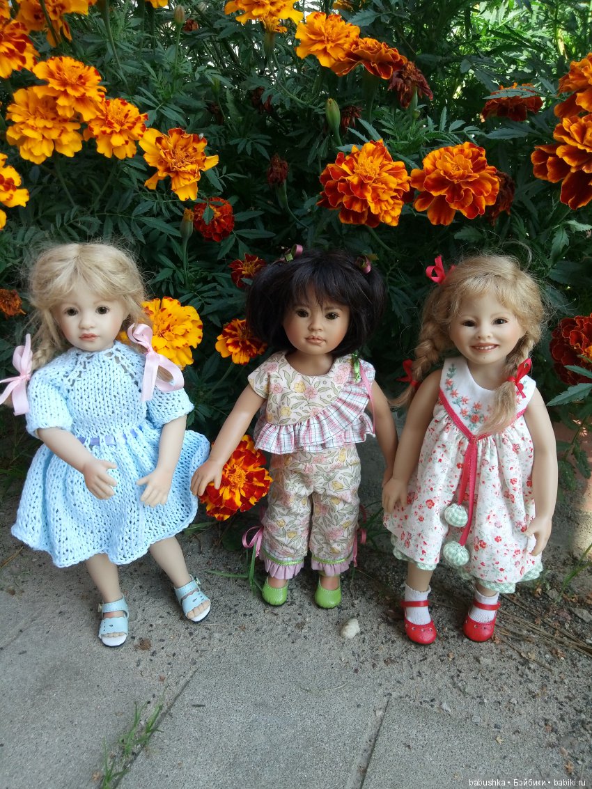 Солнечное и теплое лето "Плюшечек", куклы от Heidi Plusczok (фото 4)