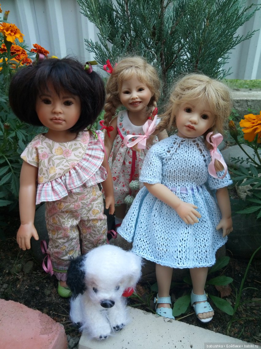Солнечное и теплое лето "Плюшечек", куклы от Heidi Plusczok (фото 10)