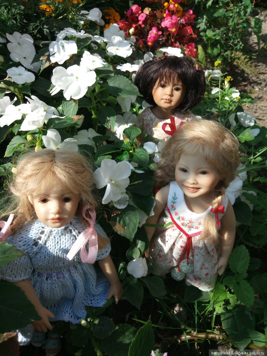 Солнечное и теплое лето "Плюшечек", куклы от Heidi Plusczok (фото 7)