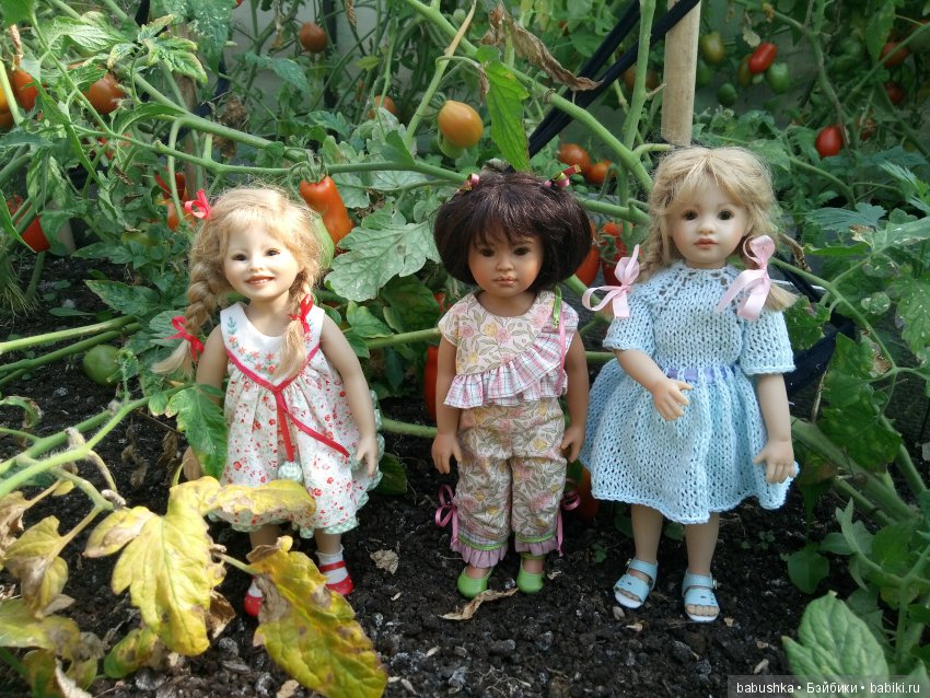 Солнечное и теплое лето "Плюшечек", куклы от Heidi Plusczok