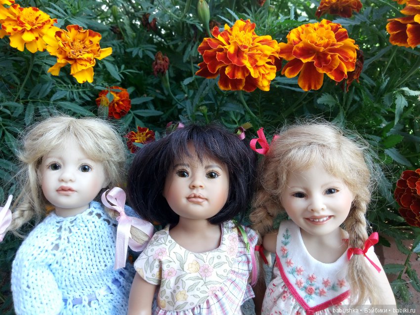 Солнечное и теплое лето "Плюшечек", куклы от Heidi Plusczok (фото 5)