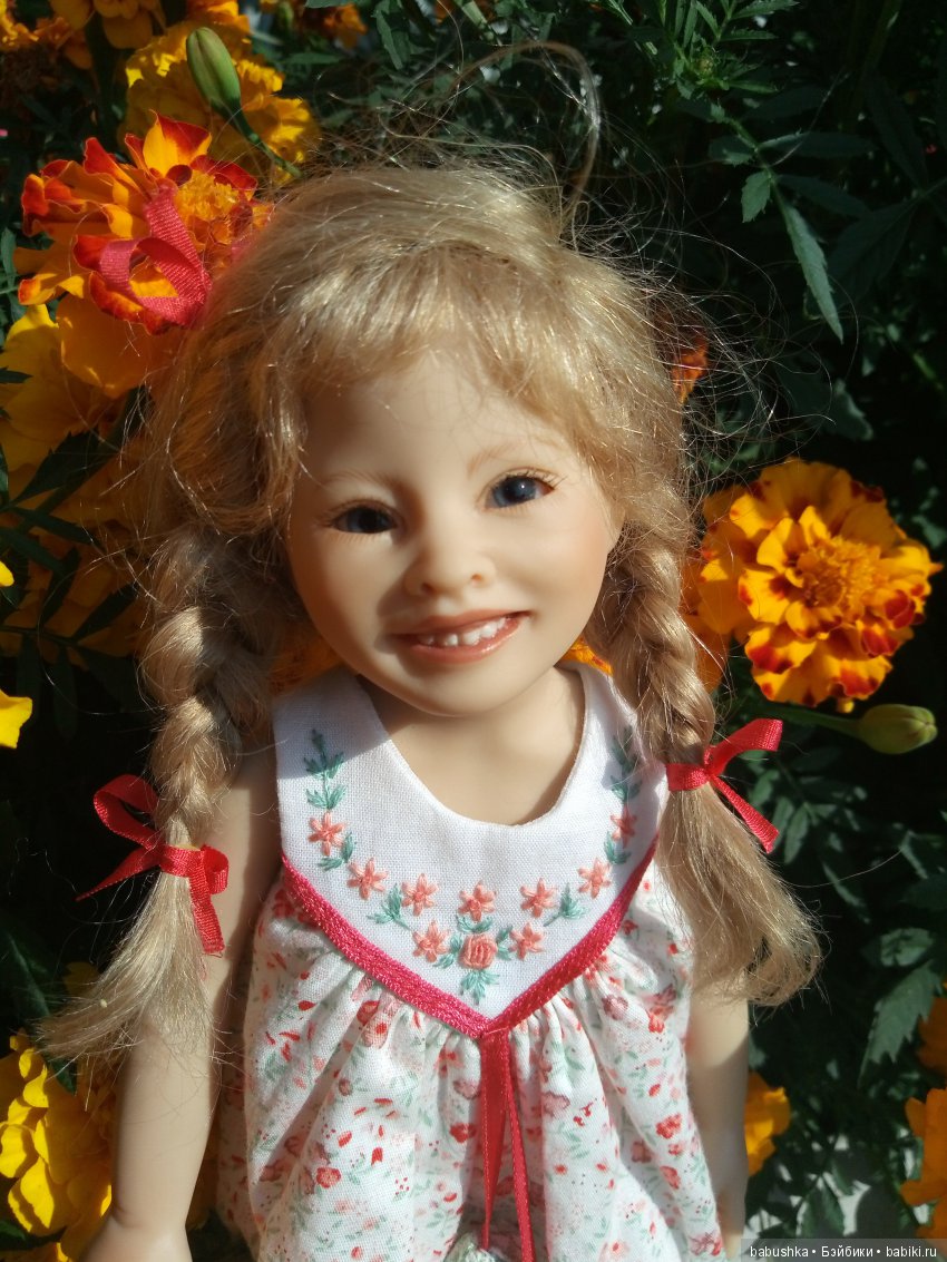 Солнечное и теплое лето "Плюшечек", куклы от Heidi Plusczok (фото 2)