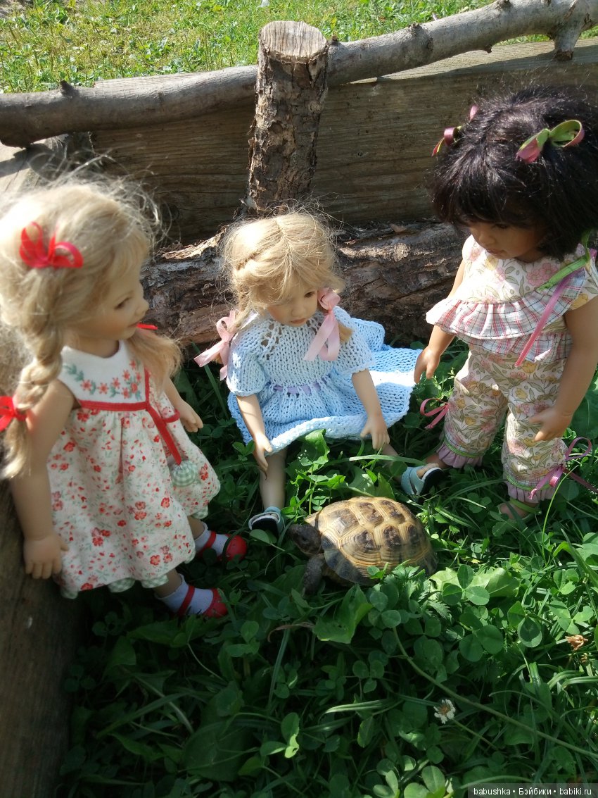 Солнечное и теплое лето "Плюшечек", куклы от Heidi Plusczok