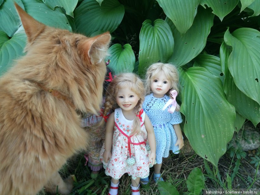 Солнечное и теплое лето "Плюшечек", куклы от Heidi Plusczok