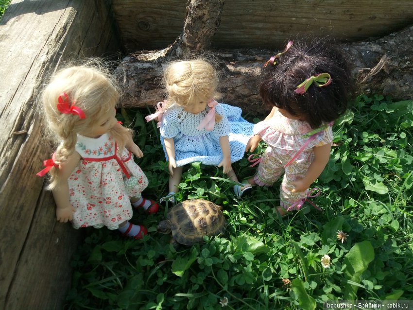 Солнечное и теплое лето "Плюшечек", куклы от Heidi Plusczok
