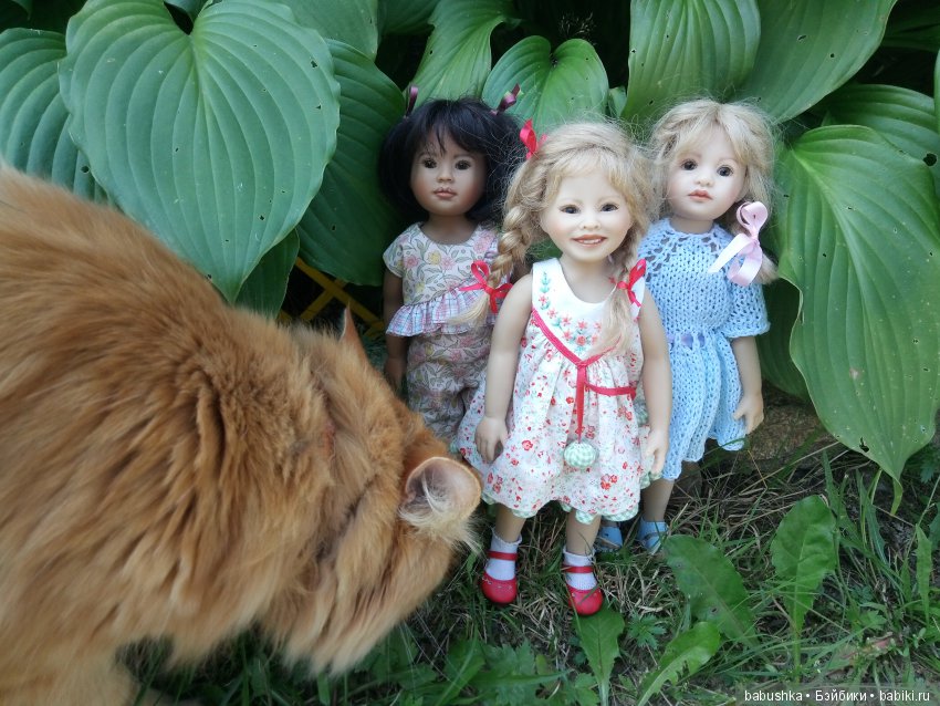 Солнечное и теплое лето "Плюшечек", куклы от Heidi Plusczok