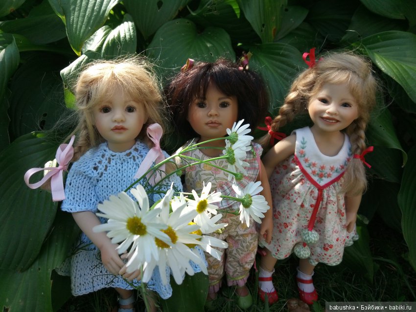 Солнечное и теплое лето "Плюшечек", куклы от Heidi Plusczok