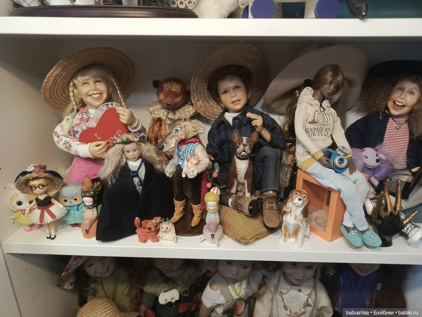 Жизнь на кукольной полке | Бэйбики Жизнь на кукольной полке — Домашние коллекции кукол: фото собраний