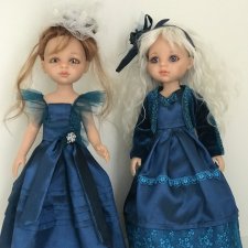 Платье для кукол Paola Reina (Паола Рейна) и других похожего формата
