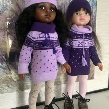 Шапочка и платье