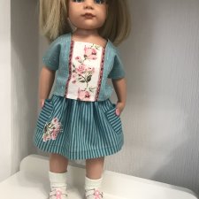 Блузка, юбочки для кукол ГОТЦ 50см и подобных