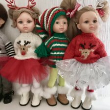 Юбочка Снежинки