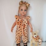 Крепдешиновые комбинезоны на куклу Готц 48-52 см