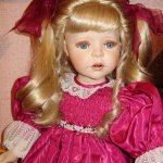 Пополнение! Фарфоровая кукла Елена от Марии Осмонд