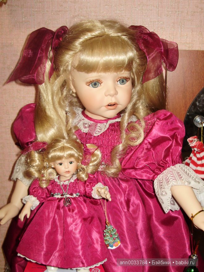 С пополнением нас! Пришла фарфоровая кукла к нам (фото 4)