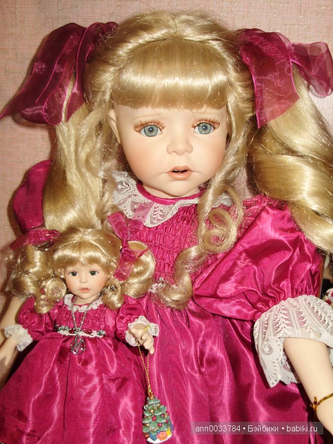 С пополнением нас! Пришла фарфоровая кукла к нам (фото 3)