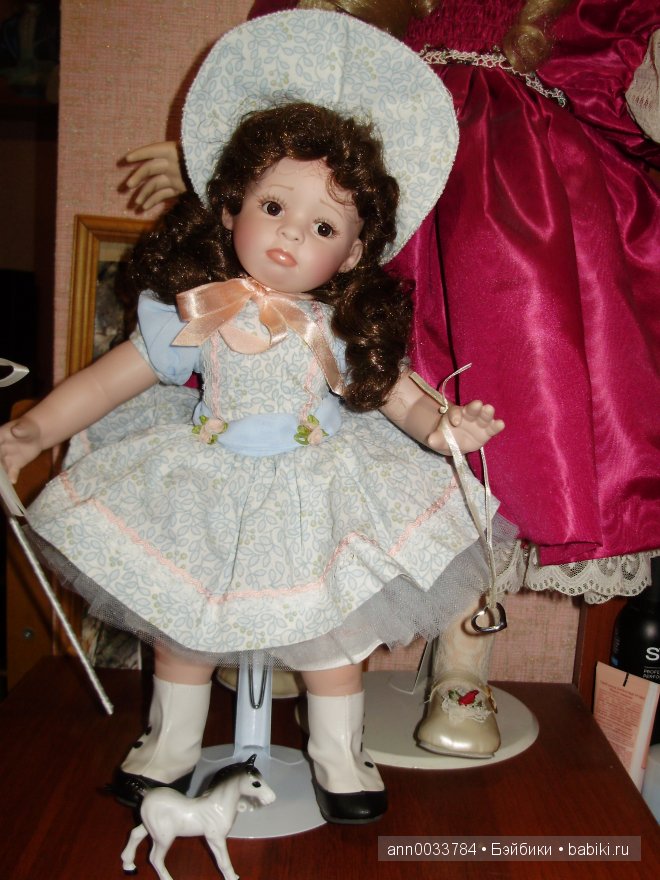 Фарфоровая кукла Little Bo Peep от Marie Osmond пополнение