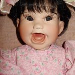 Моя фарфоровая кукла, крошка Сью приехала