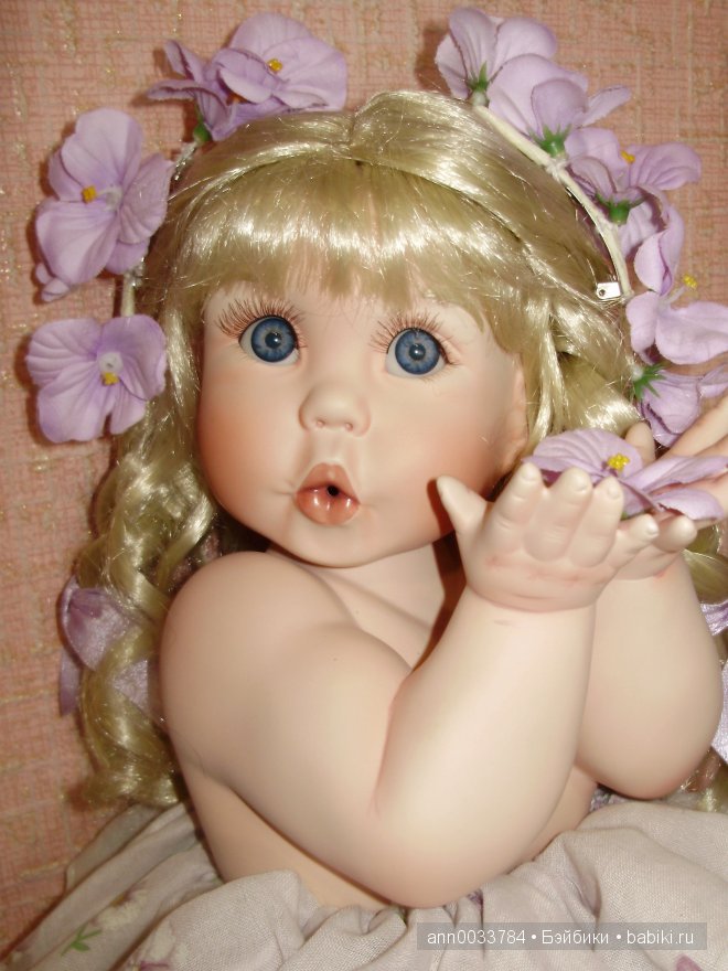 Чудеса под Новый год! Моя долгожданная фарфоровая кукла Виолеттка. Violet, Cindy Marschner Rolfe (фото 2)