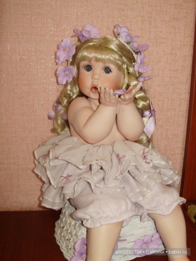 Чудеса под Новый год! Моя долгожданная фарфоровая кукла Виолеттка. Violet, Cindy Marschner Rolfe