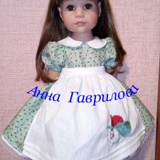 Продаётся комплект "Яблочный" для кукол Готц