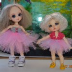 Небольшой мастер класс: Новая юбочка туту для куклы своими руками