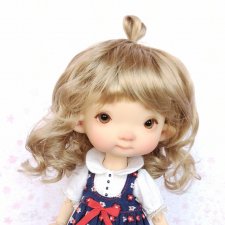 Парики 6-7" - Петелька на макушке, 3 цвета