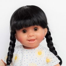 Парики 8-9" - Косы длинные, 3 цвета. Подходят Meadow dolls 28 см, Wichtel (Вихтель)