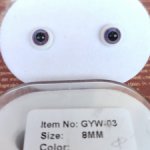 Глаза — стекло GYW-03 — 8 мм
