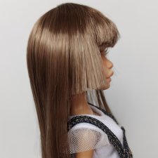 Парики 3-4" - Прямой с короткими прядями у лица, 3 цвета