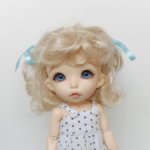 Парики 5-6" - Хвостики с бантиками, 2 цвета