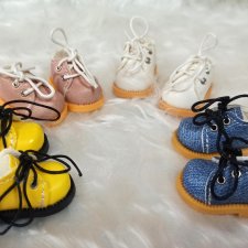 Ботинки на шнурках: под ткань (сяоми Монст,реалфи, ирреалики, Миленки)