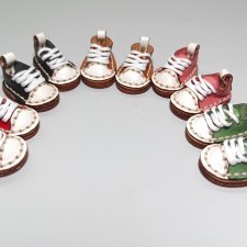 Ботинки низкие (нат/кожа), размер 1/12 на обитсу 11